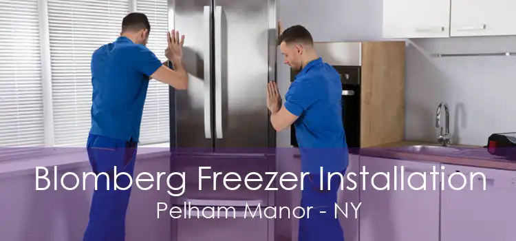 Blomberg Freezer Installation Pelham Manor - NY